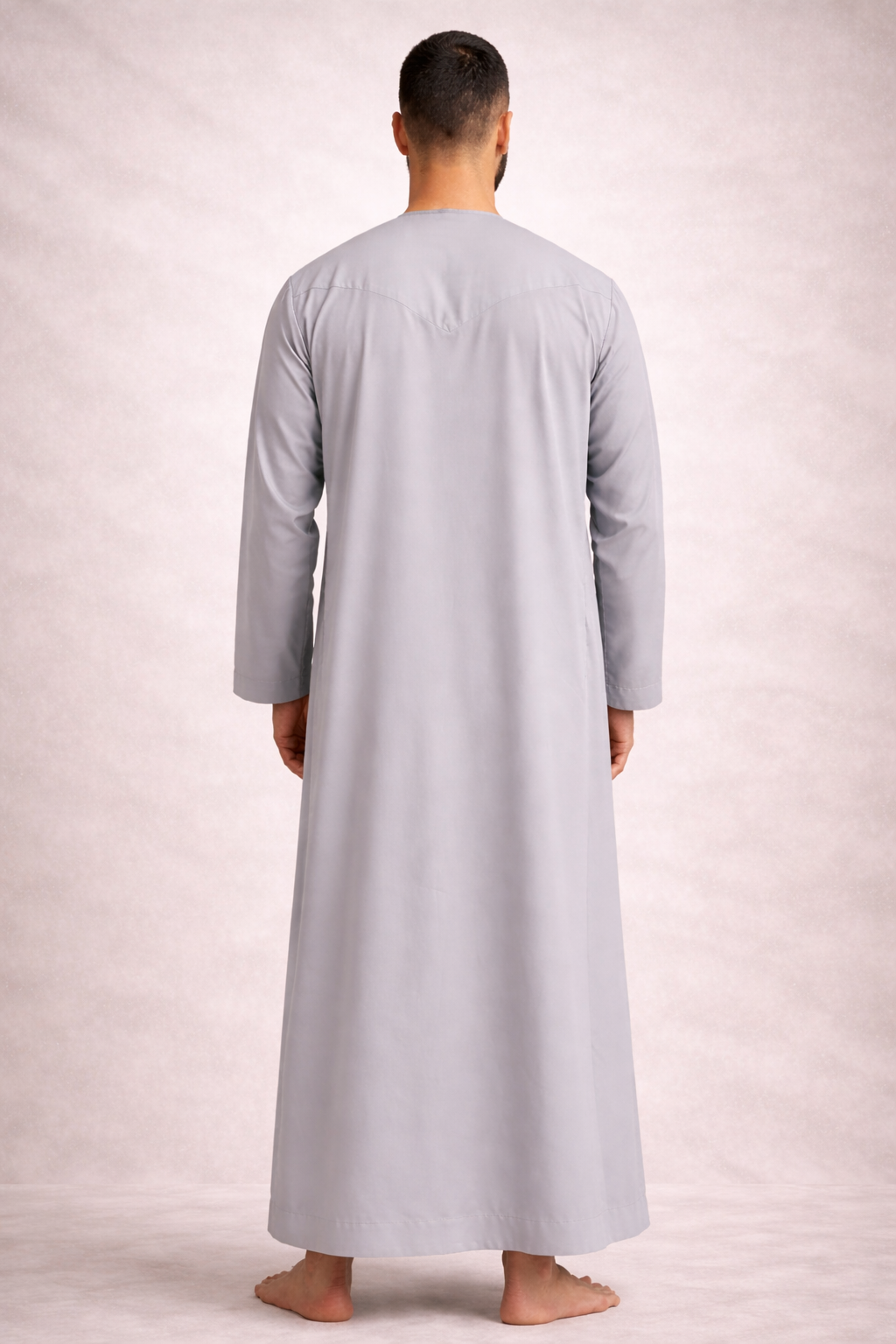 Qamis Emirati Gris