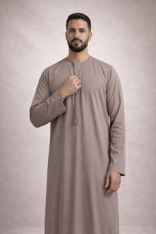 Qamis Emirati Taupe