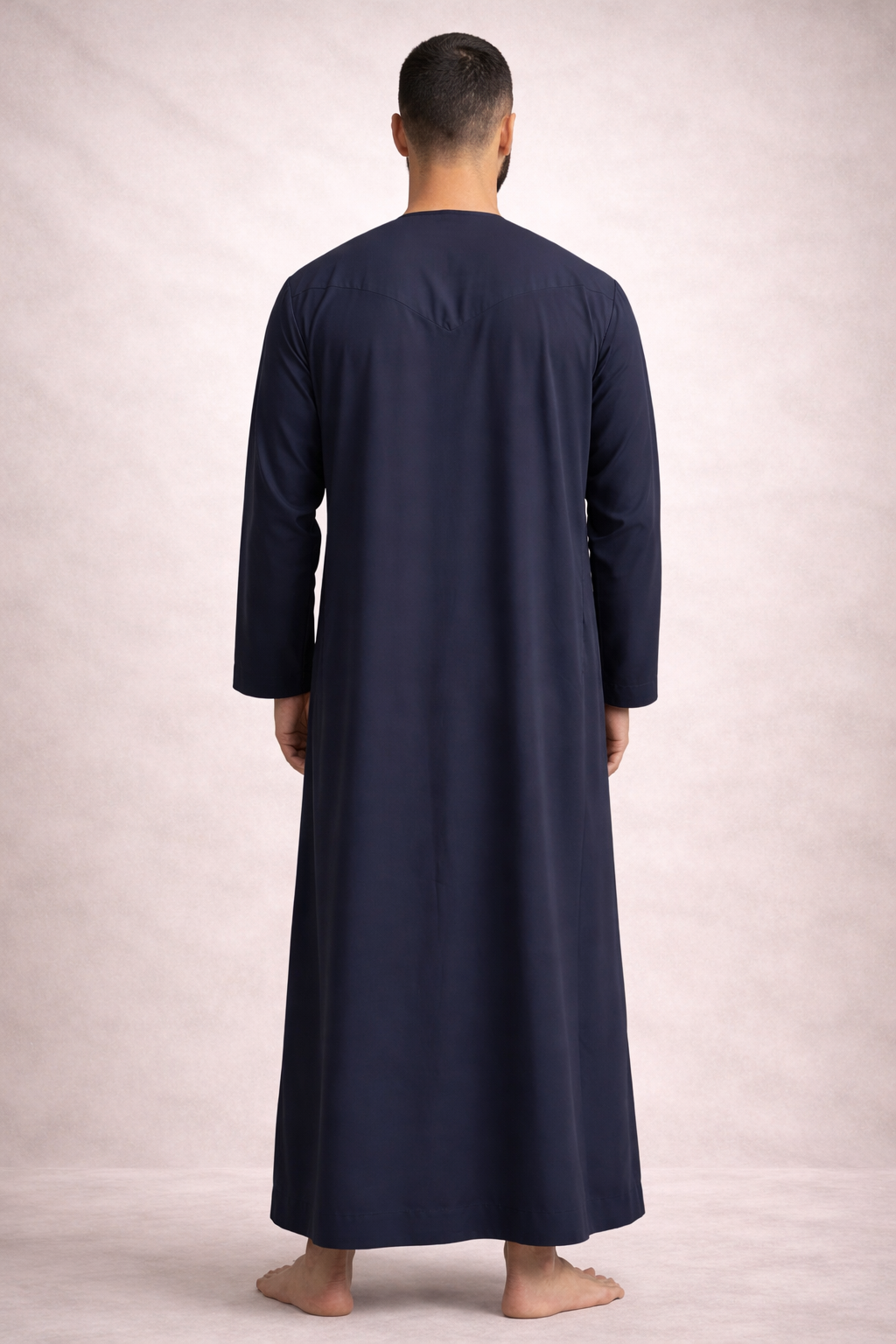 Qamis Emirati Bleu Marine